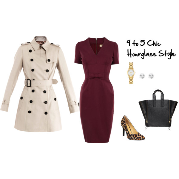 dressing for hourglass body type